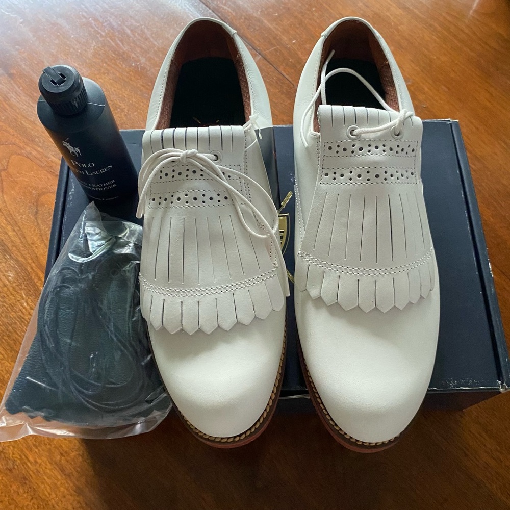 NIB POLO RALPH LAUREN WOMEN’s GOLF SHOES SIZE 8.5
